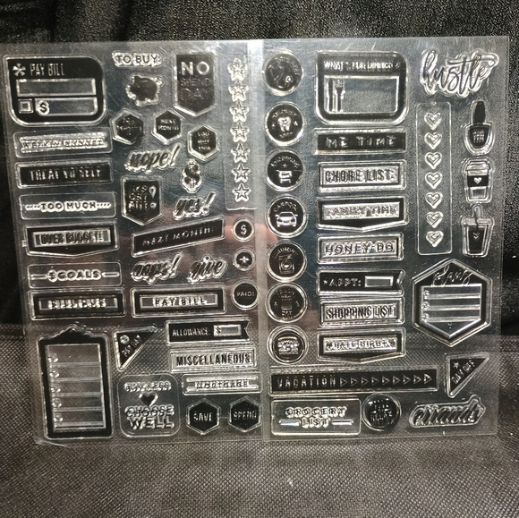 2 Sheets of stickers - Picture 1 of 3